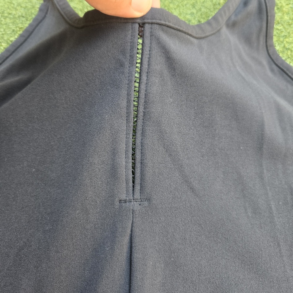 Nike Jumpsuit Women's Large Black Dri-fit Halter Sleeveless - Picture 3 of 13